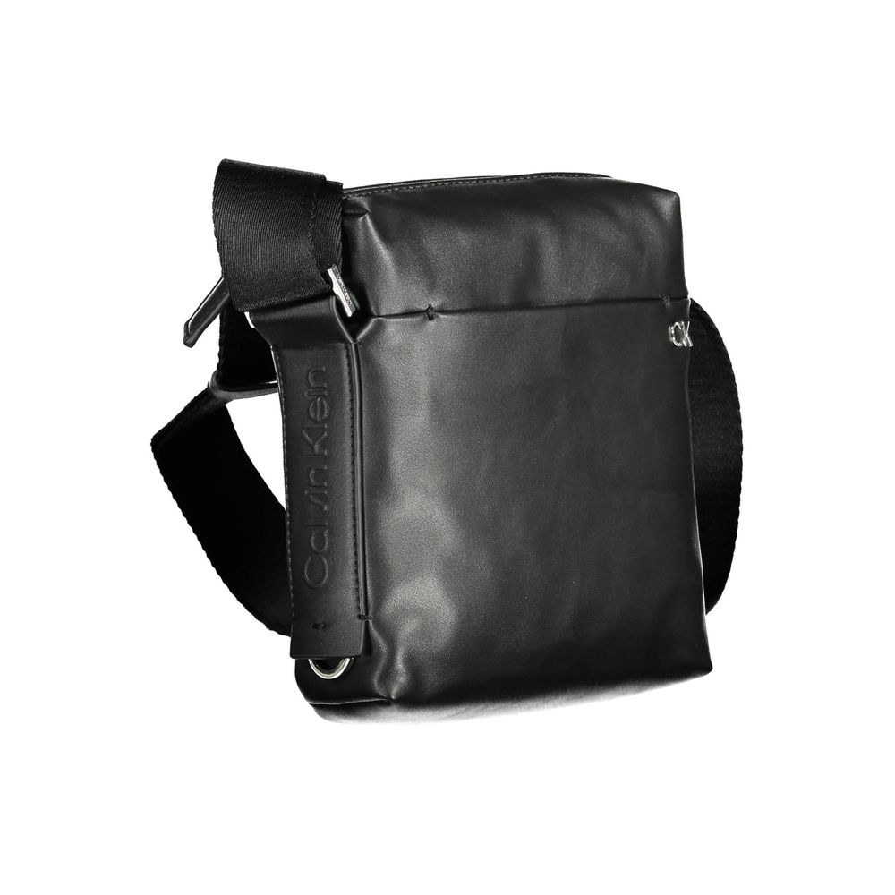 Calvin Klein Black Polyester Men Shoulder Bag -   -  Calvin Klein.
