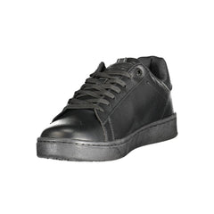 Gas Black Polyester Men Sneaker -   -  Gas.