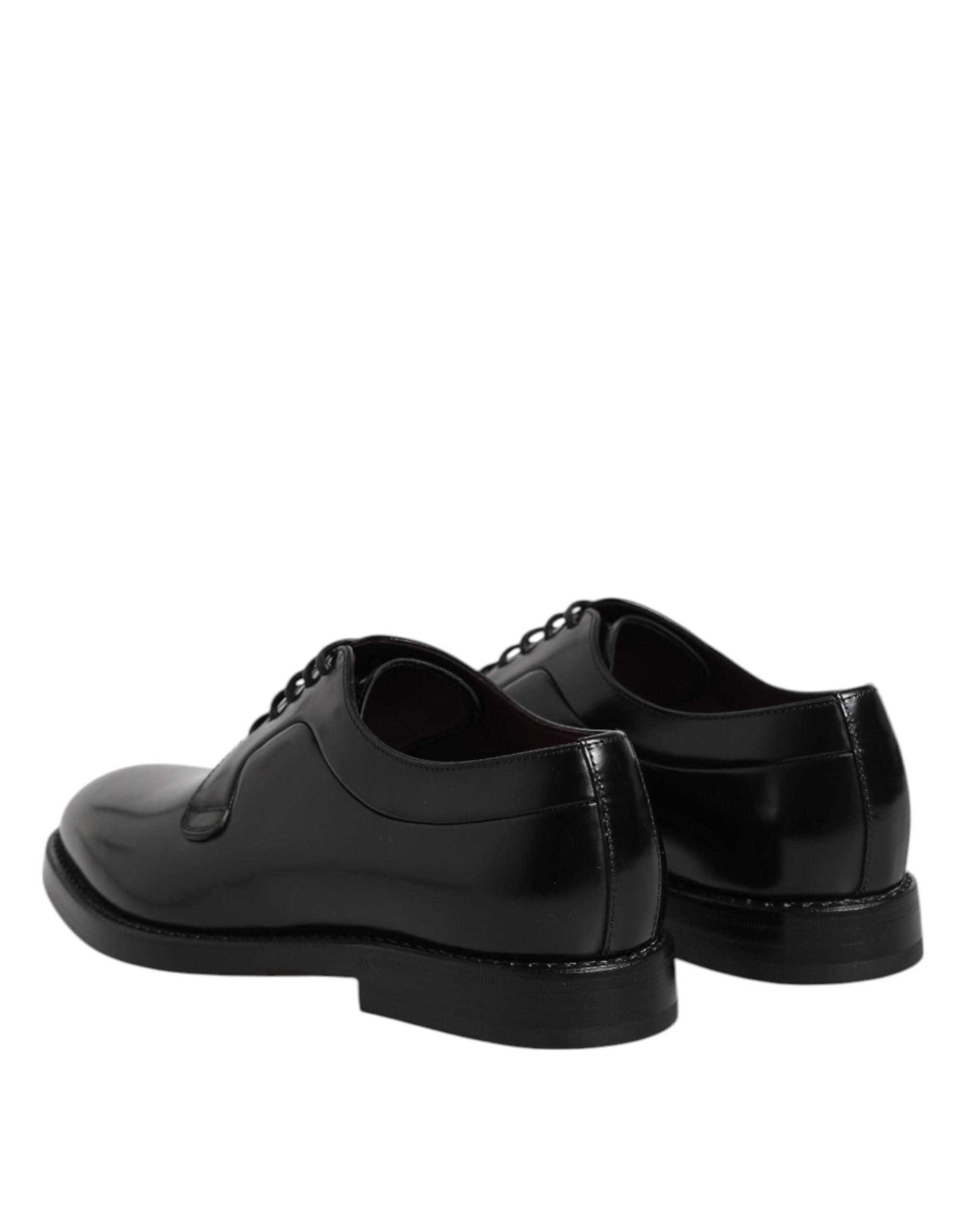 Dolce & Gabbana Black Leather Lace Up Derby Dress Formal Shoes -   -  Dolce & Gabbana.