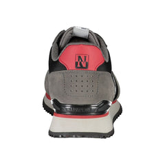 Napapijri Sleek Black Lace-Up Sport Sneakers -   -  Napapijri.