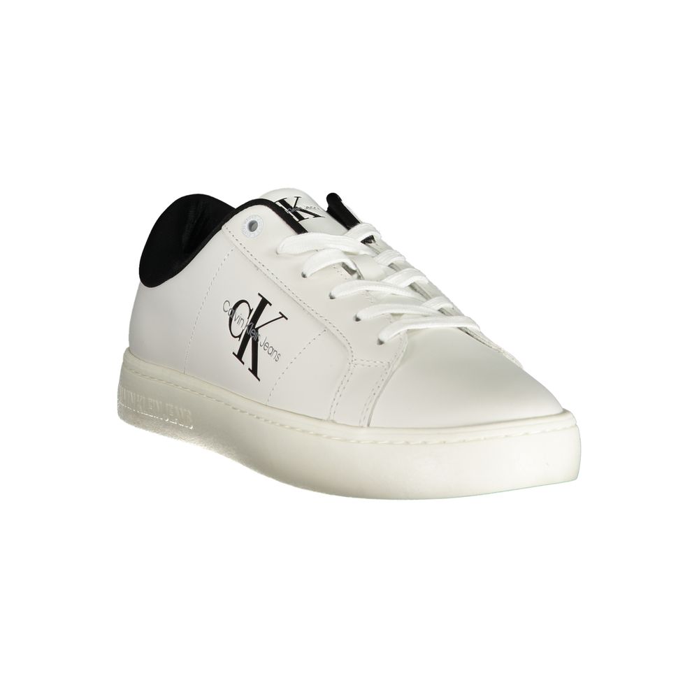 Calvin Klein White Polyester Sneaker -   -  Calvin Klein.