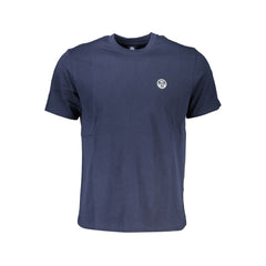 North Sails Blue Cotton T-Shirt -   -  North Sails.