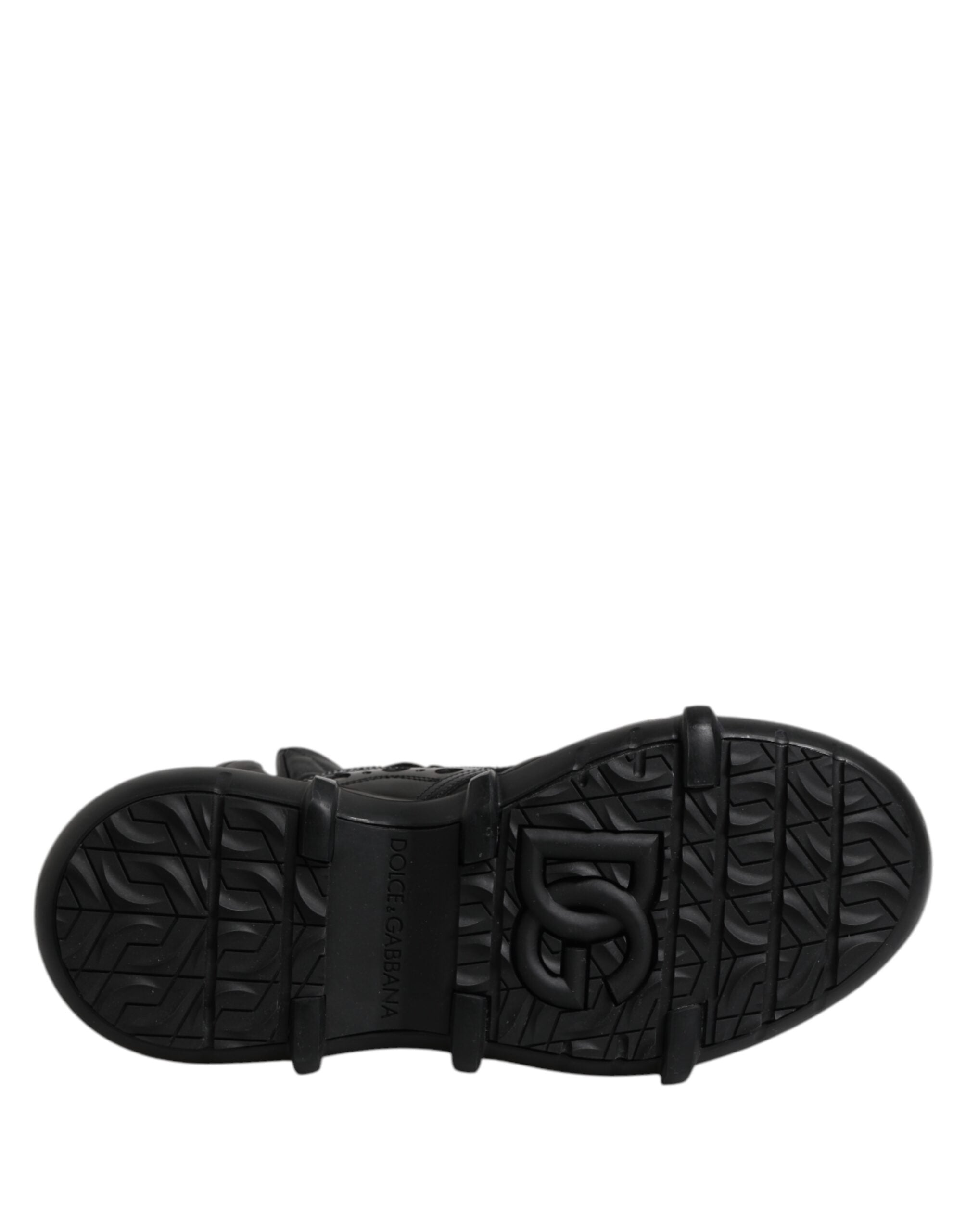 Dolce & Gabbana Black Leather Casual Mens Ankle Boots Shoes -   -  Dolce & Gabbana.