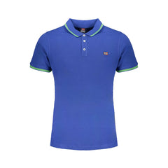 Norway 1963 Blue Cotton Polo Shirt -   -  Norway 1963.