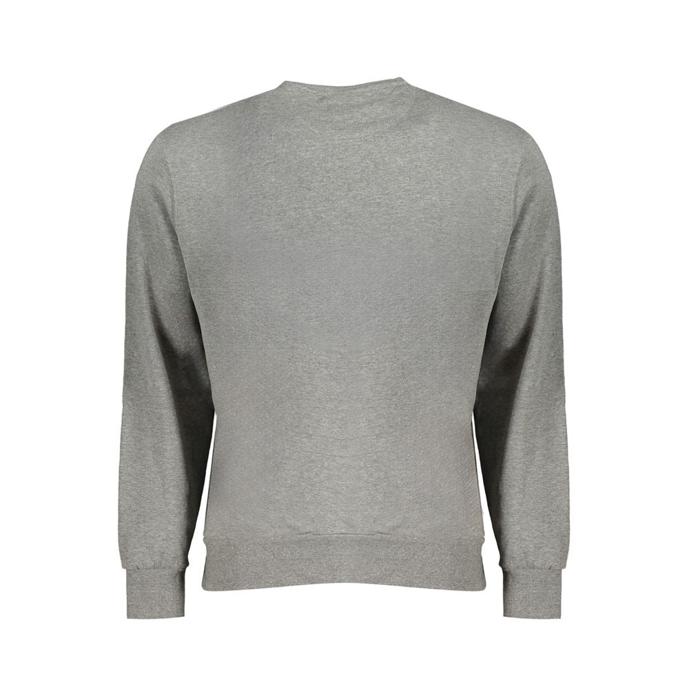 North Sails Gray Cotton Men Sweater -   -  North Sails.