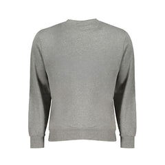 North Sails Gray Cotton Men Sweater -   -  North Sails.