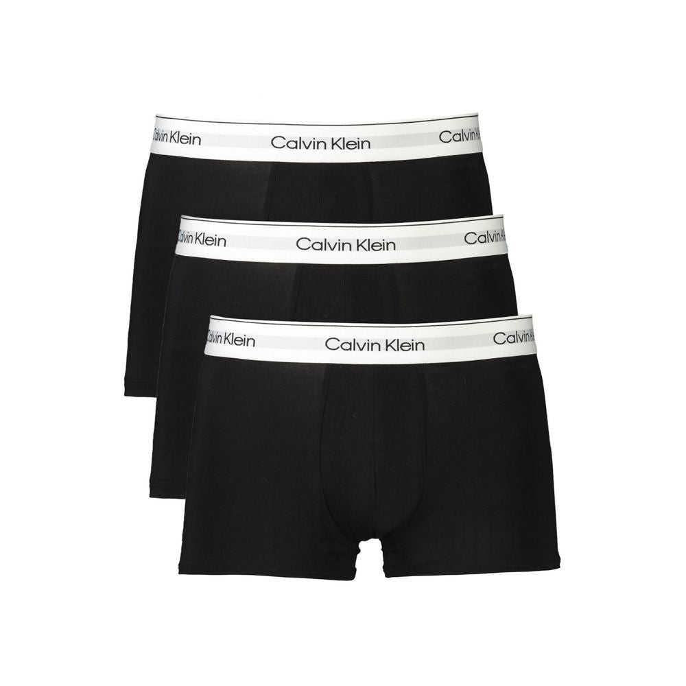 Calvin Klein Black Cotton Men Boxer Short -   -  Calvin Klein.