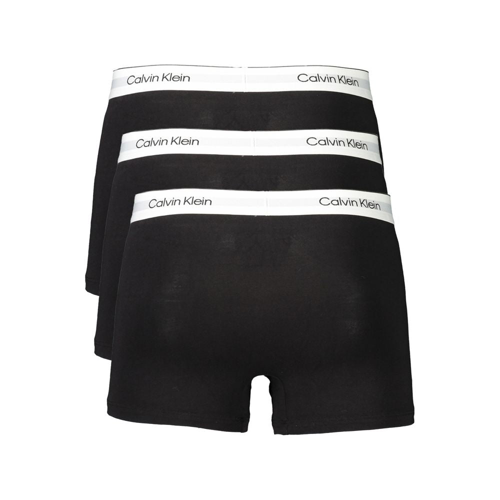 Calvin Klein Black Cotton Men Boxer Short -   -  Calvin Klein.