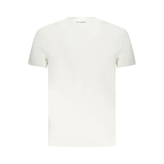 Trussardi White Cotton Men T-Shirt -   -  Trussardi.