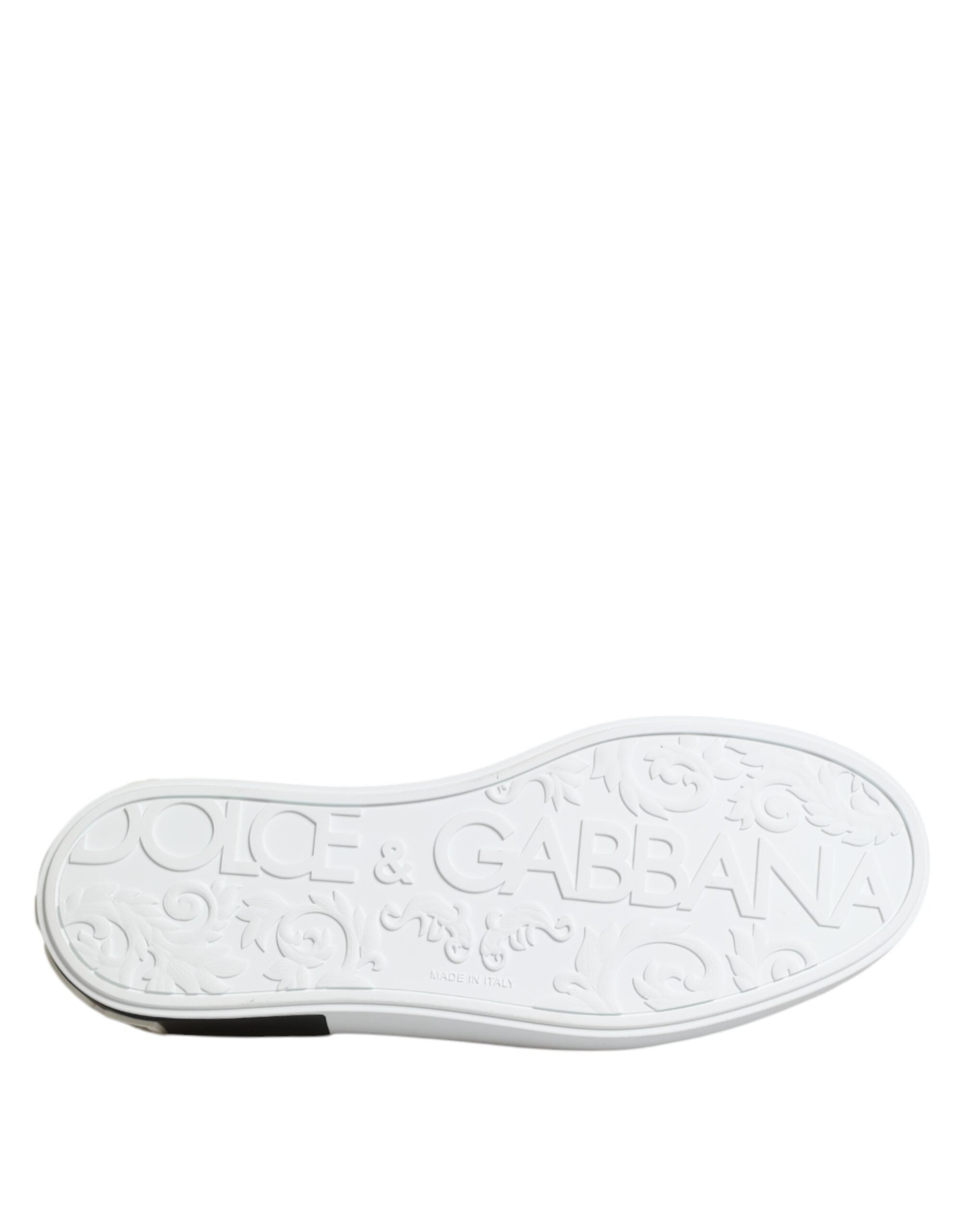 Dolce & Gabbana Red Logo Low Top Slip On Men Sneakers Shoes -   -  Dolce & Gabbana.