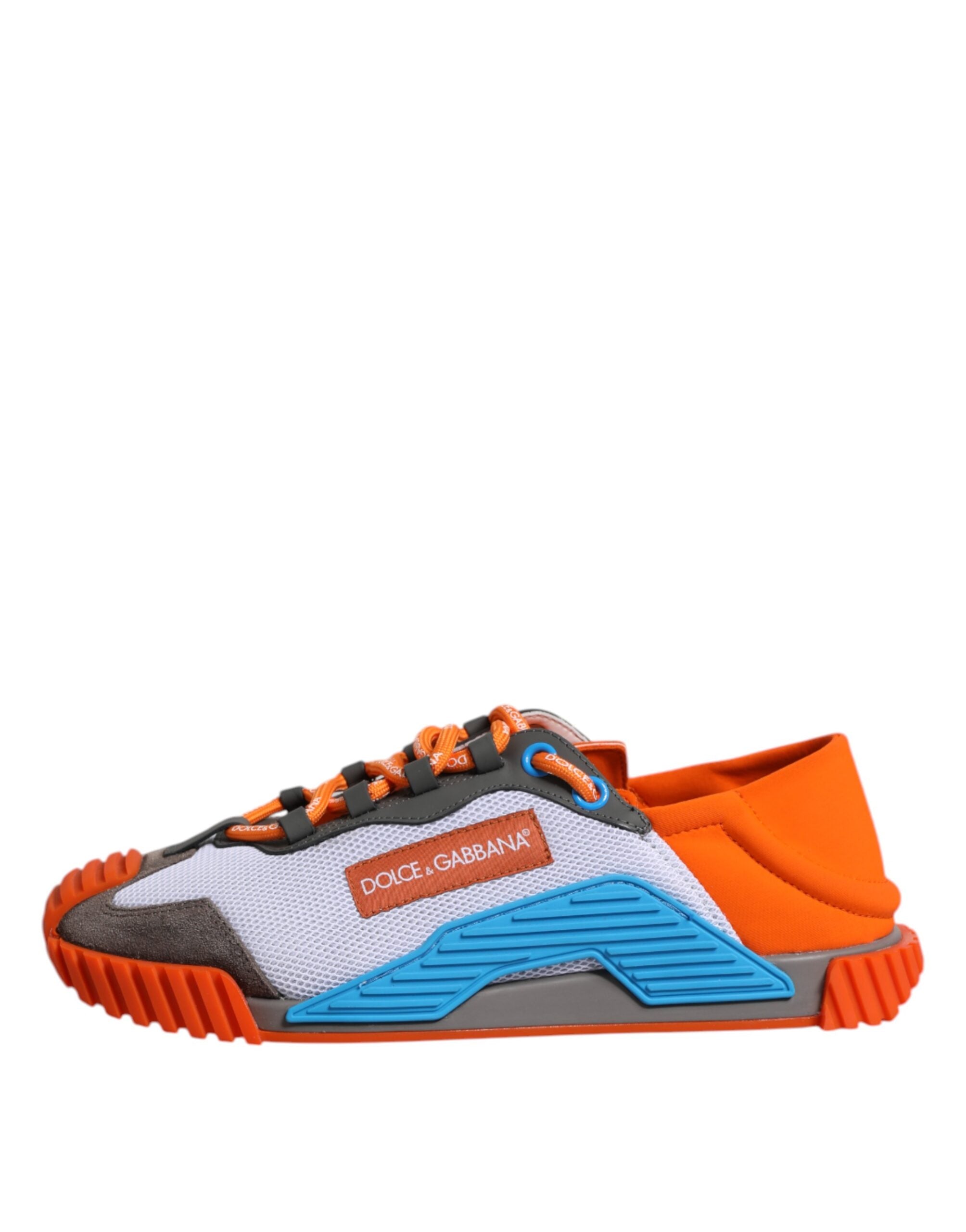 Dolce & Gabbana Multicolor Lace Up Low Top NS1 Sneakers Shoes -   -  Dolce & Gabbana.