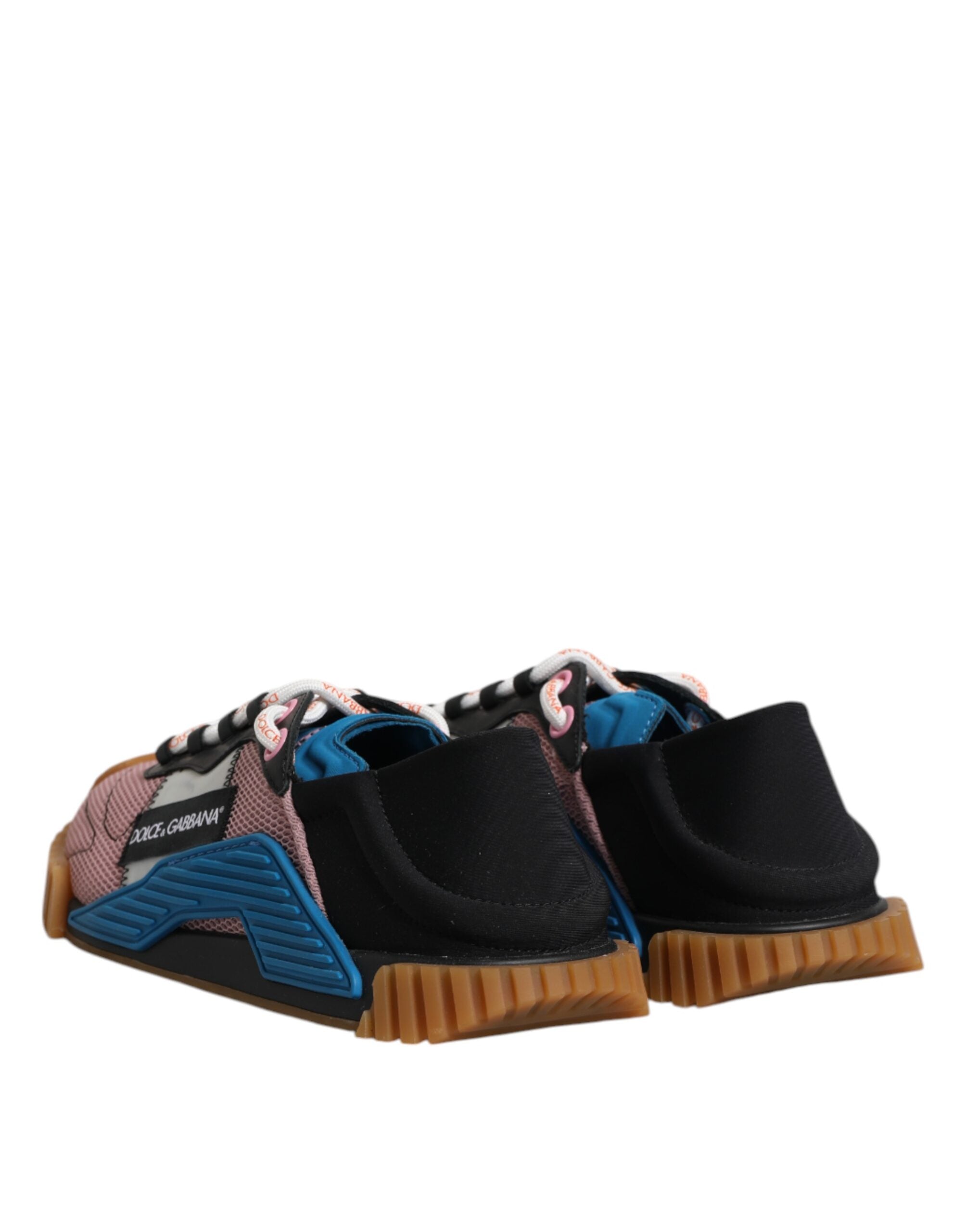 Dolce & Gabbana Multicolor Lace Up Low Top NS1 Sneakers Shoes -   -  Dolce & Gabbana.