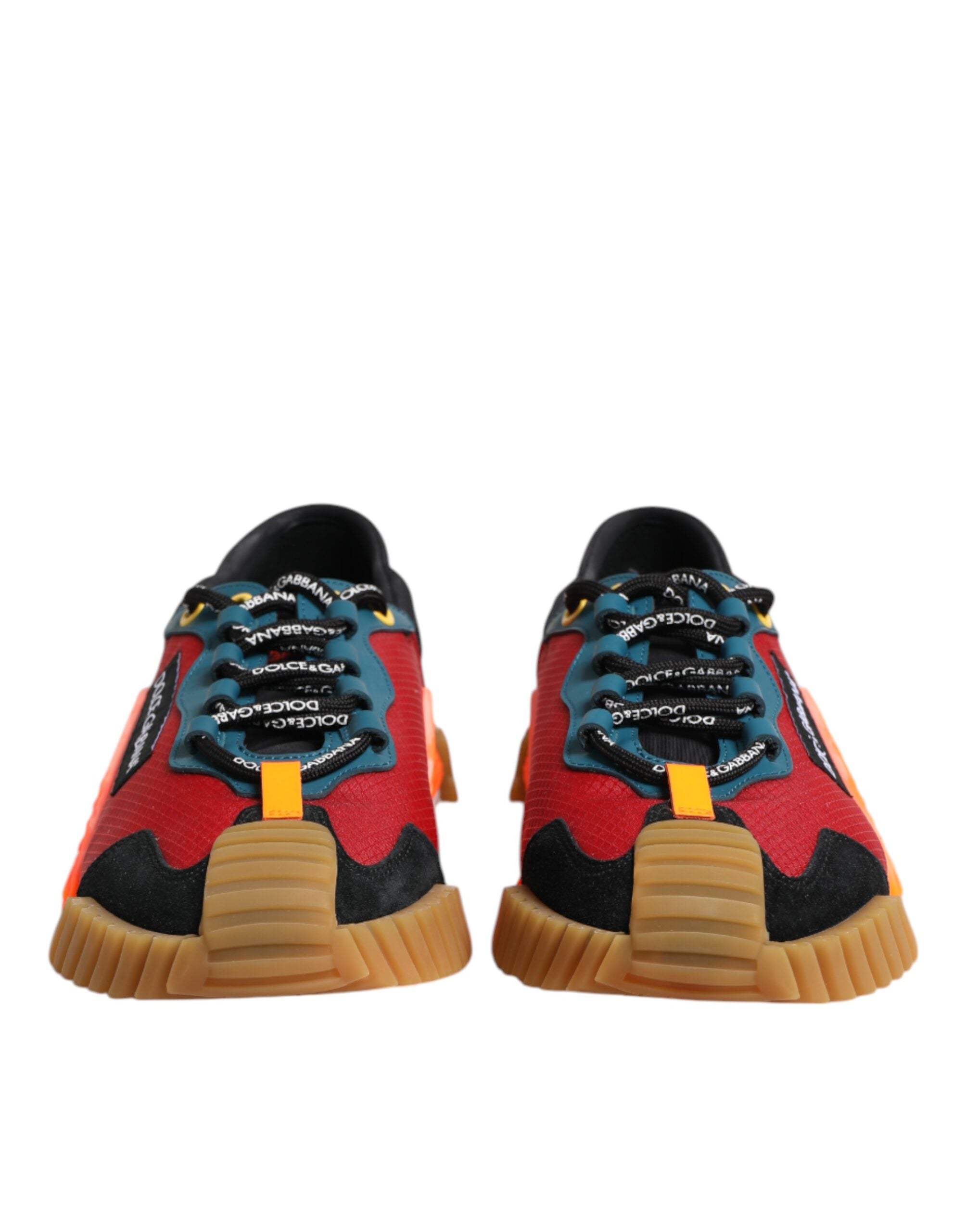 Dolce & Gabbana Multicolor Logo Low Top NS1 Sneakers Shoes -   -  Dolce & Gabbana.