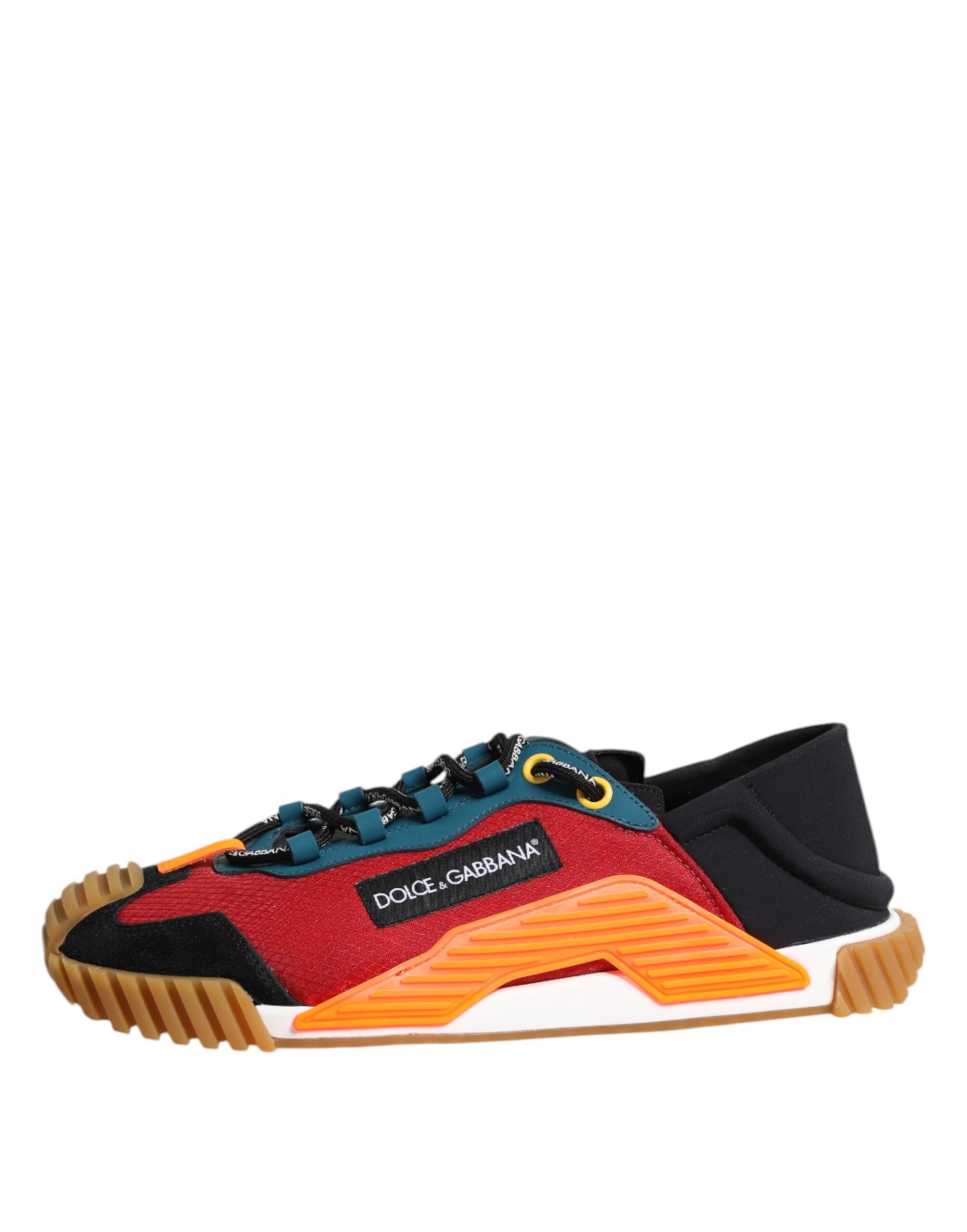 Dolce & Gabbana Multicolor Logo Low Top NS1 Sneakers Shoes -   -  Dolce & Gabbana.