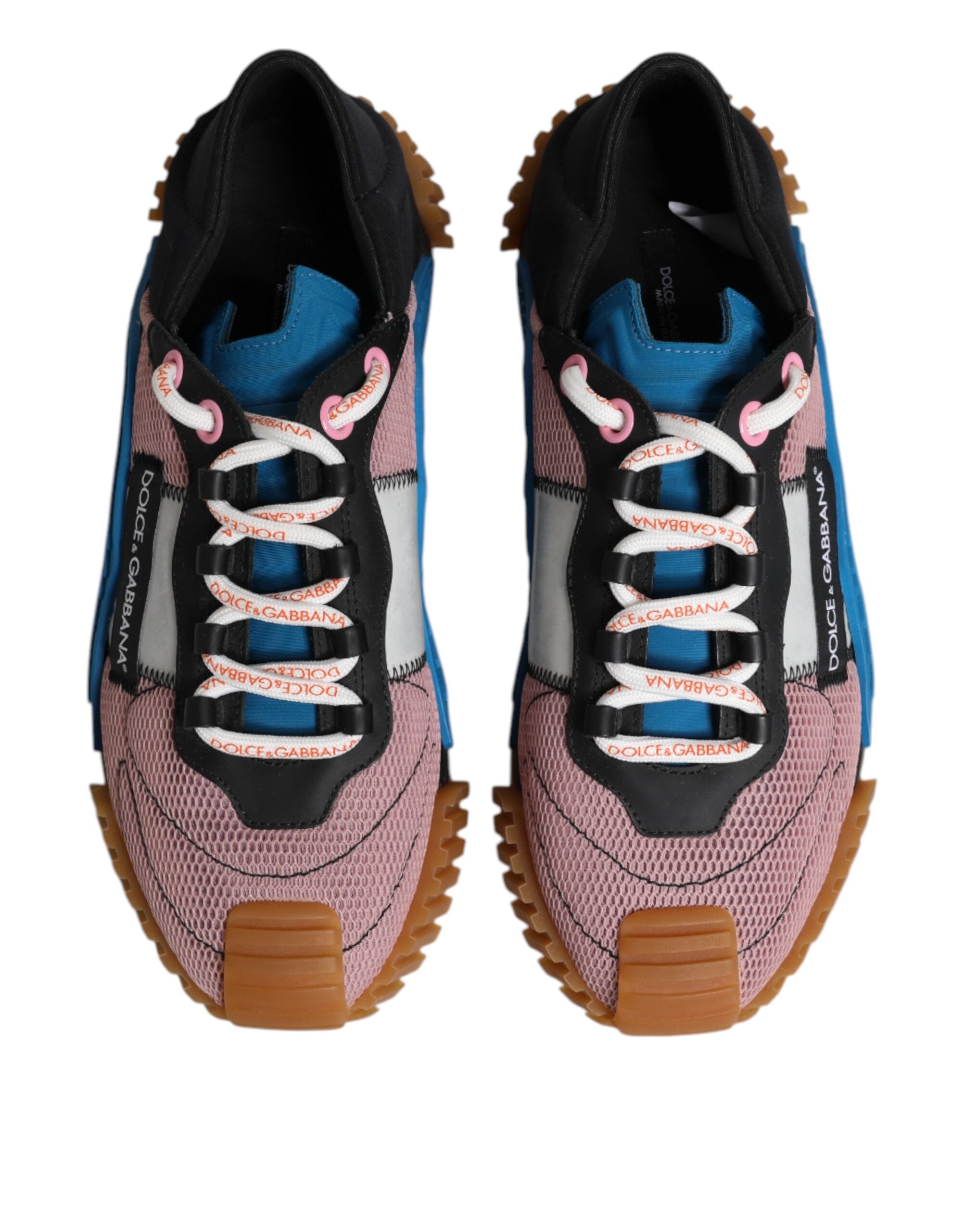 Dolce & Gabbana Multicolor Logo Low Top NS1 Sneakers Shoes -   -  Dolce & Gabbana.