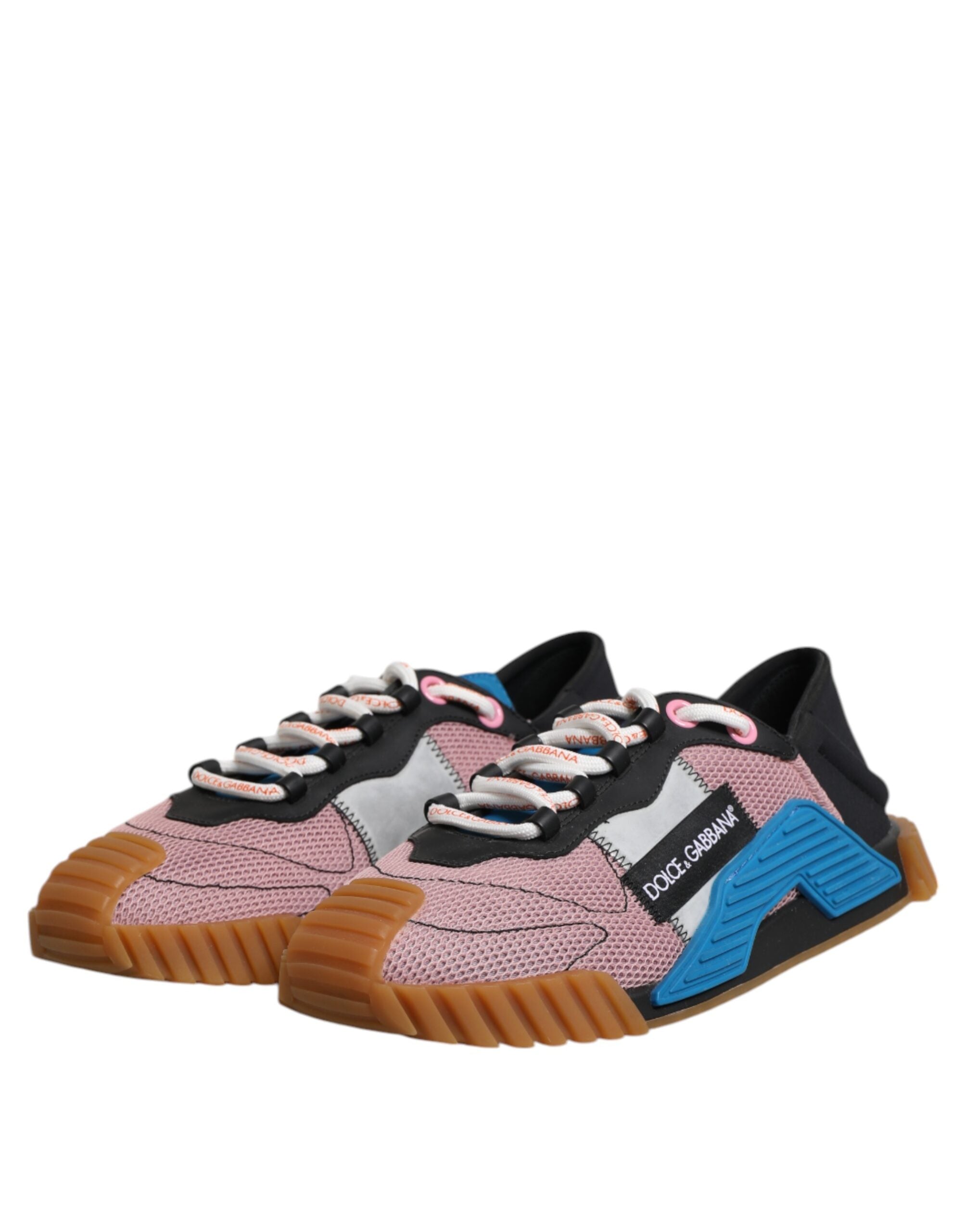 Dolce & Gabbana Multicolor Logo Low Top NS1 Sneakers Shoes -   -  Dolce & Gabbana.