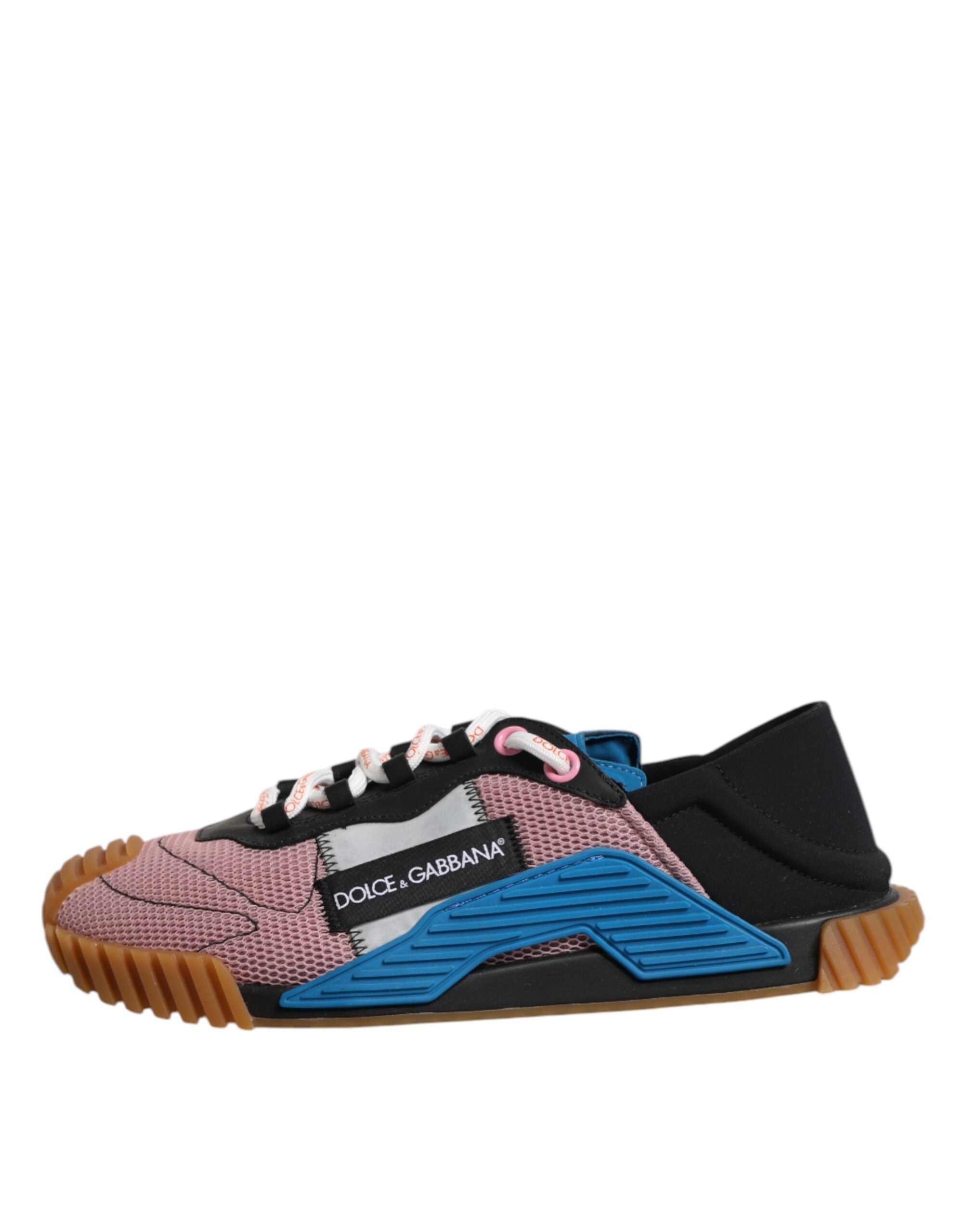 Dolce & Gabbana Multicolor Logo Low Top NS1 Sneakers Shoes -   -  Dolce & Gabbana.