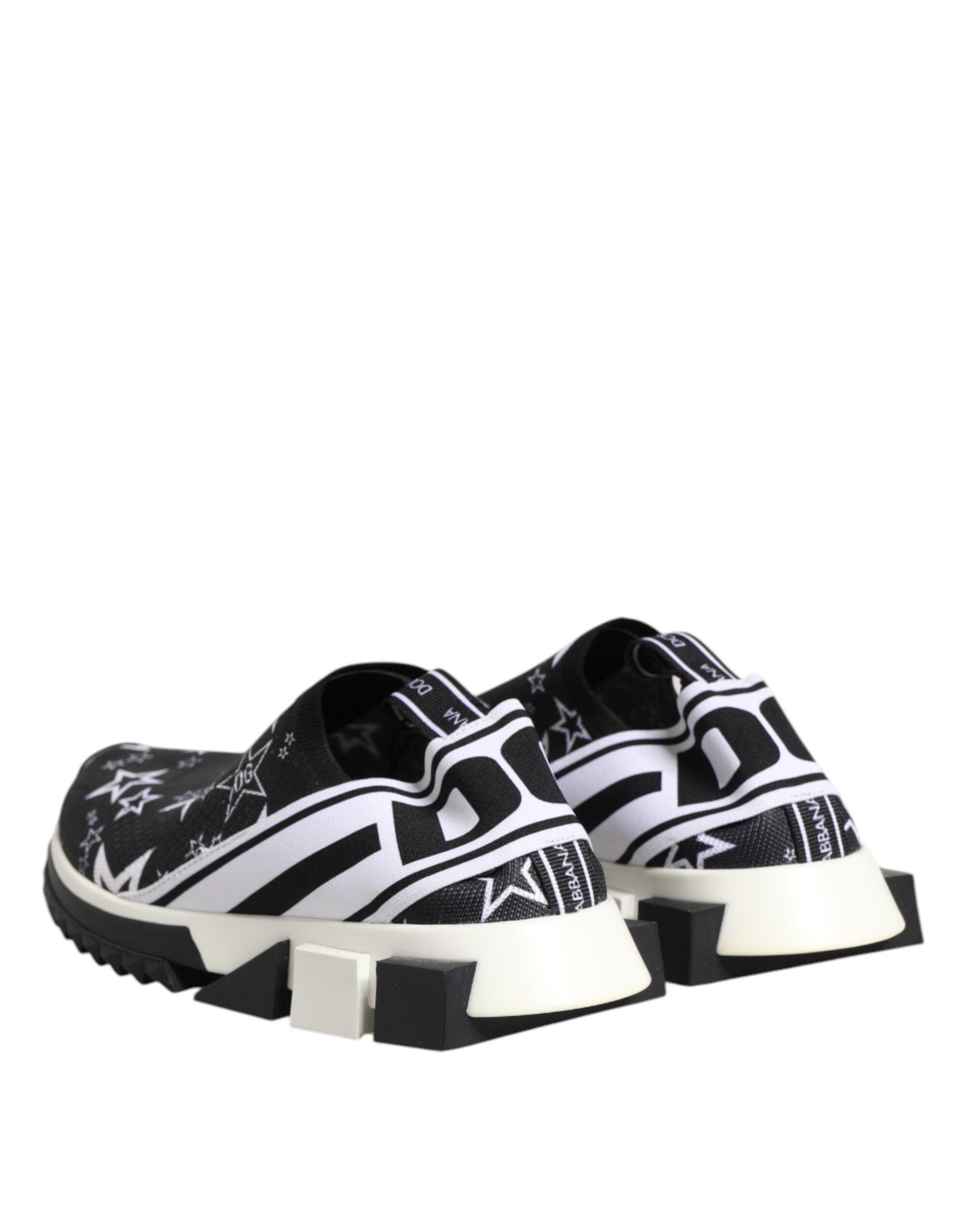 Dolce & Gabbana Black White Sorrento Low Top Sneakers Shoes -   -  Dolce & Gabbana.