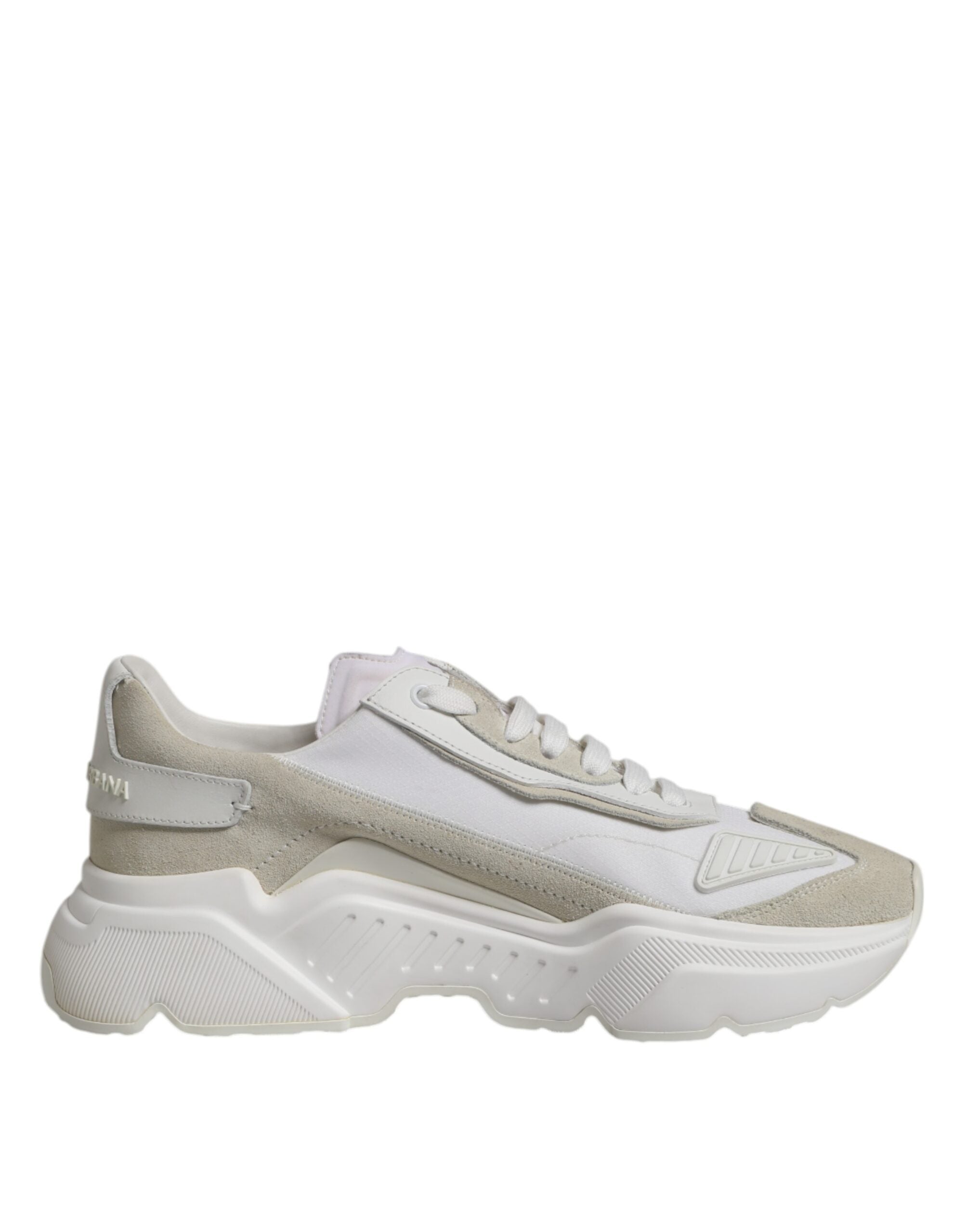 Dolce & Gabbana White Low Top Daymaster Men Sneakers  Shoes -   -  Dolce & Gabbana.