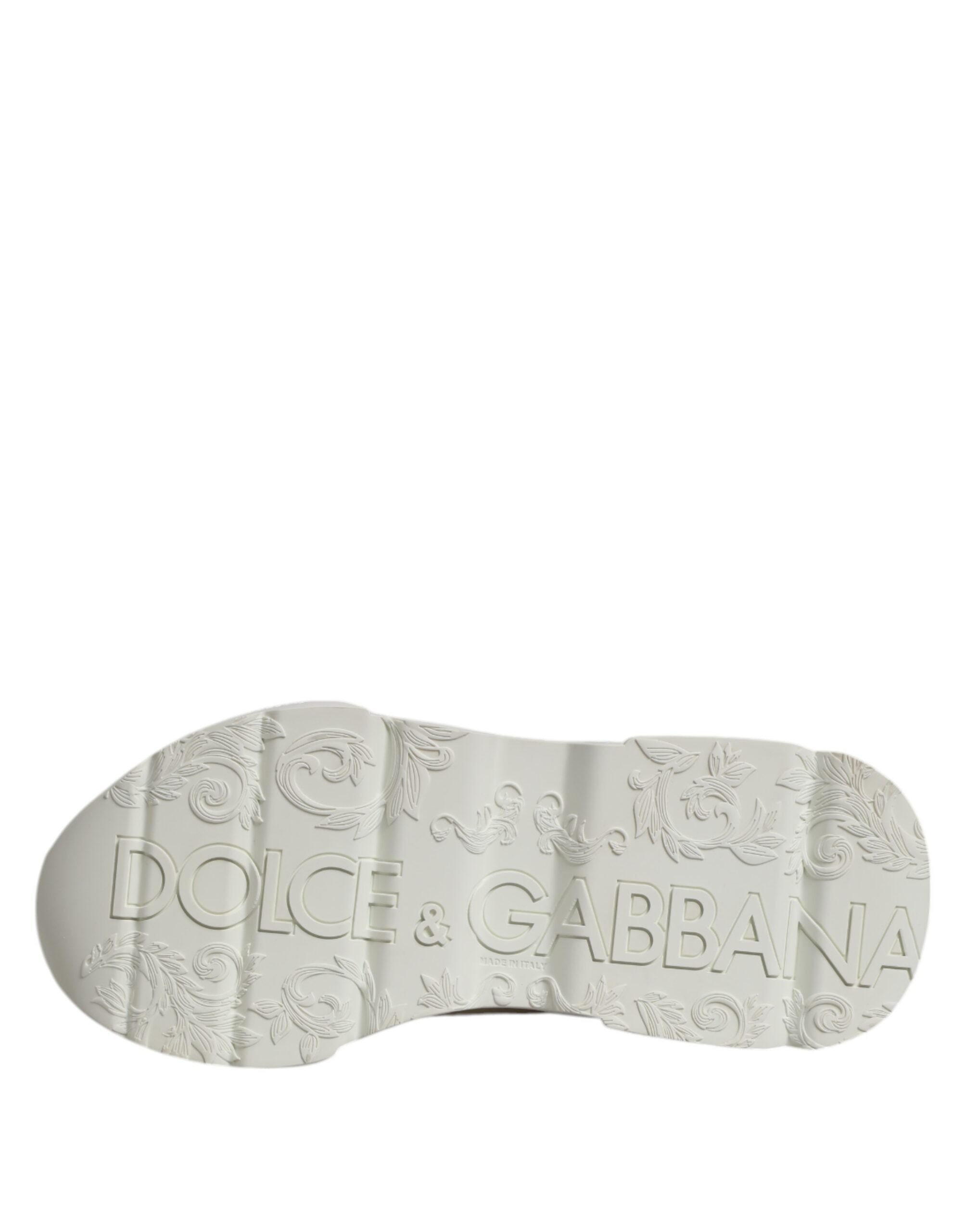 Dolce & Gabbana White Low Top Daymaster Men Sneakers  Shoes -   -  Dolce & Gabbana.