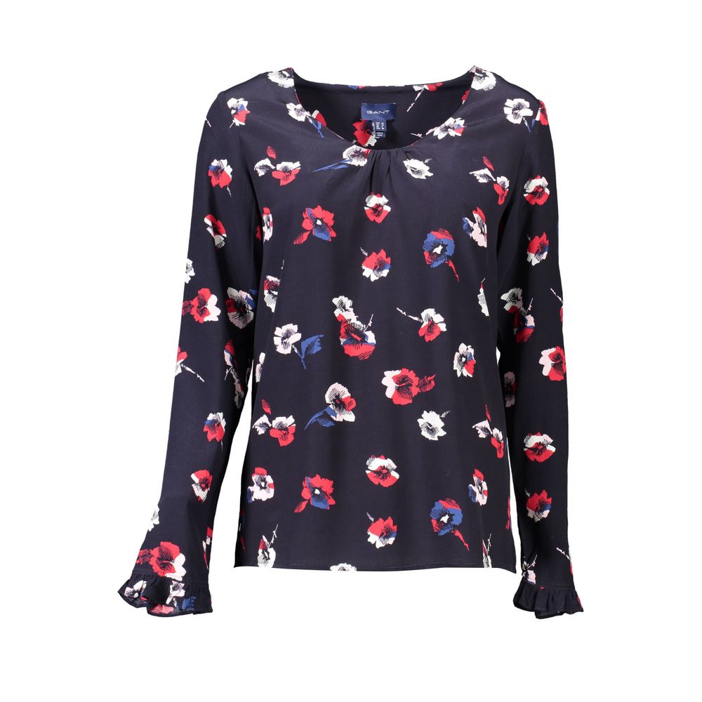 Gant Blue Viscose Women Sweater -   -  Gant.