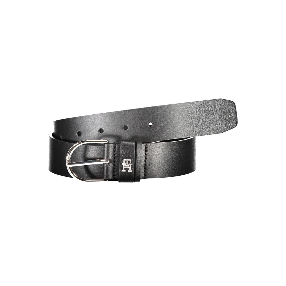 Tommy Hilfiger Black Leather Women Belt -   -  Tommy Hilfiger.
