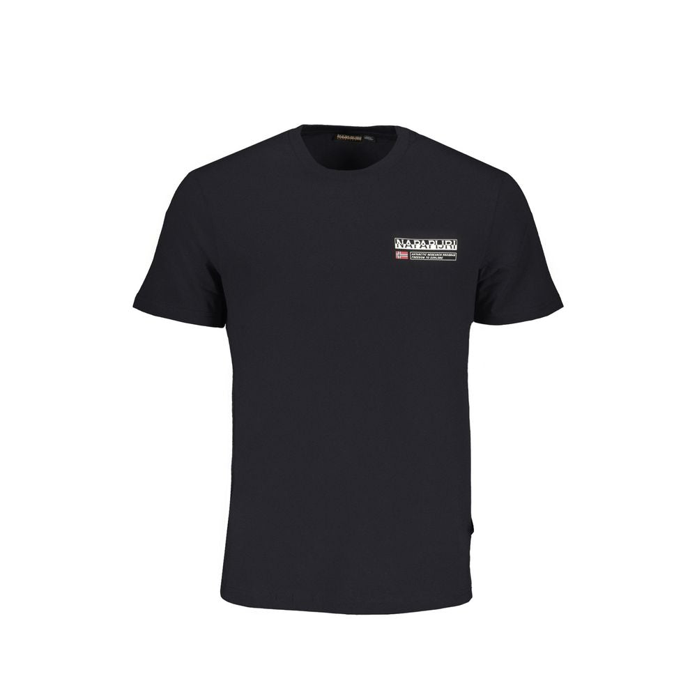 Napapijri Black Cotton T-Shirt -   -  Napapijri.