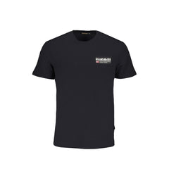Napapijri Black Cotton T-Shirt -   -  Napapijri.