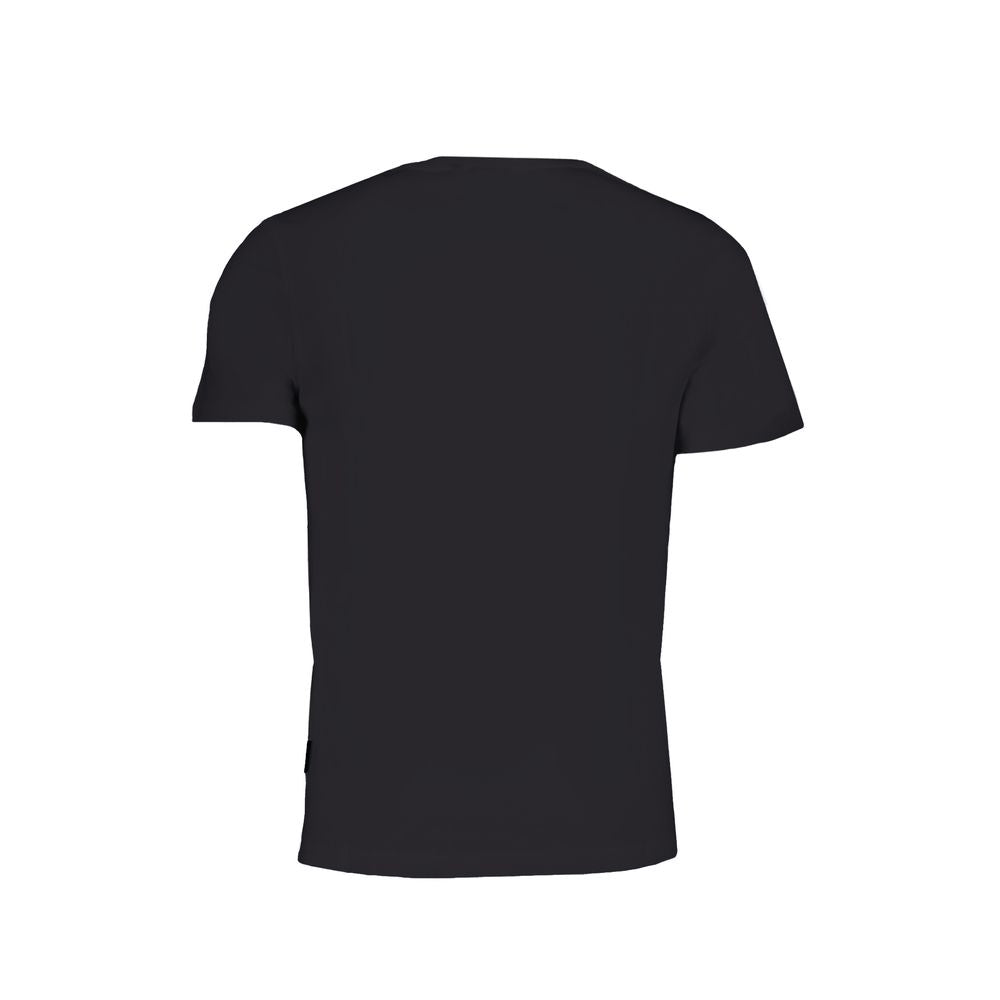 Napapijri Black Cotton T-Shirt -   -  Napapijri.