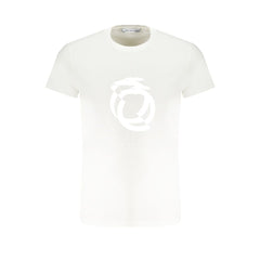 Trussardi White Cotton T-Shirt -   -  Trussardi.