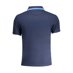 La Martina Blue Cotton Polo Shirt -   -  La Martina.