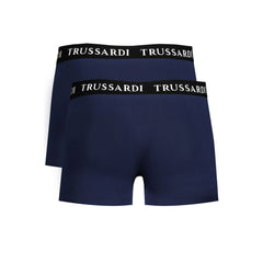 Trussardi Blue Cotton Underwear -   -  Trussardi.