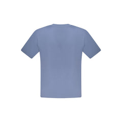 North Sails Blue Cotton Men T-Shirt -   -  North Sails.