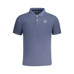 North Sails Blue Cotton Men Polo Shirt -   -  North Sails.