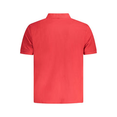 North Sails Red Cotton Men Polo Shirt -   -  North Sails.