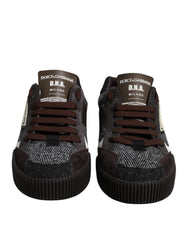 Dolce & Gabbana Multicolor Leather Low Top Sneakers Shoes -   -  Dolce & Gabbana.