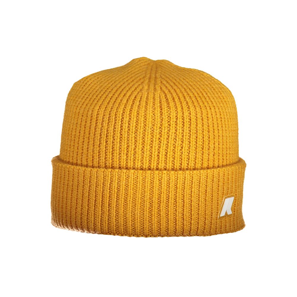 K-WAY Yellow Wool Men Cap -   -  K-WAY.