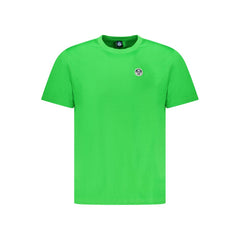 North Sails Green Cotton Men T-Shirt -   -  North Sails.