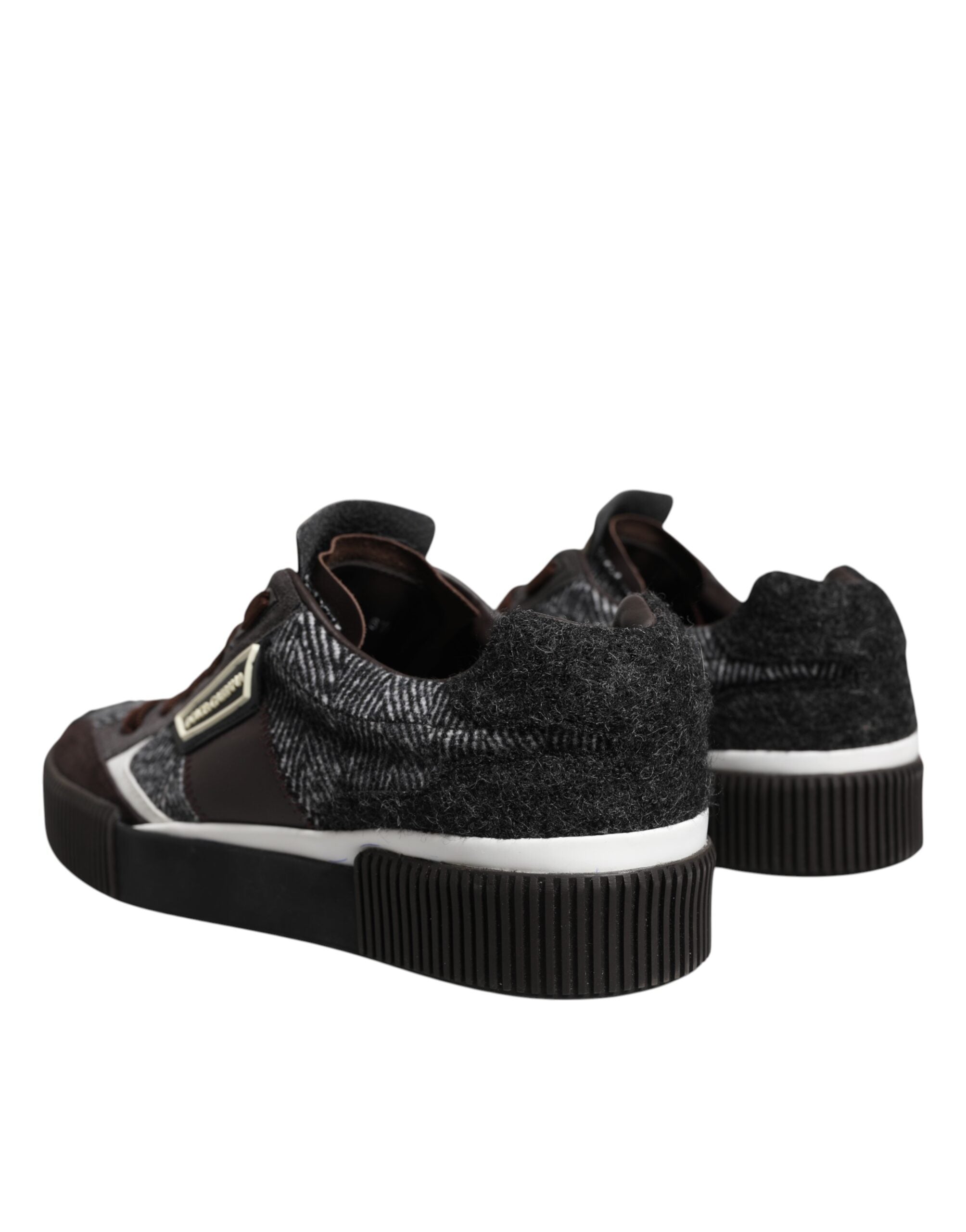 Dolce & Gabbana Multicolor Leather Low Top Sneakers Shoes -   -  Dolce & Gabbana.