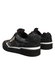 Dolce & Gabbana Multicolor Leather Low Top Sneakers Shoes -   -  Dolce & Gabbana.