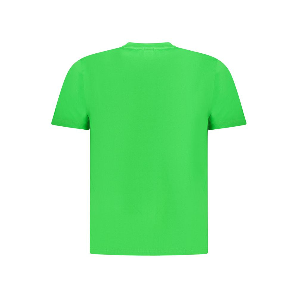 North Sails Green Cotton Men T-Shirt -   -  North Sails.