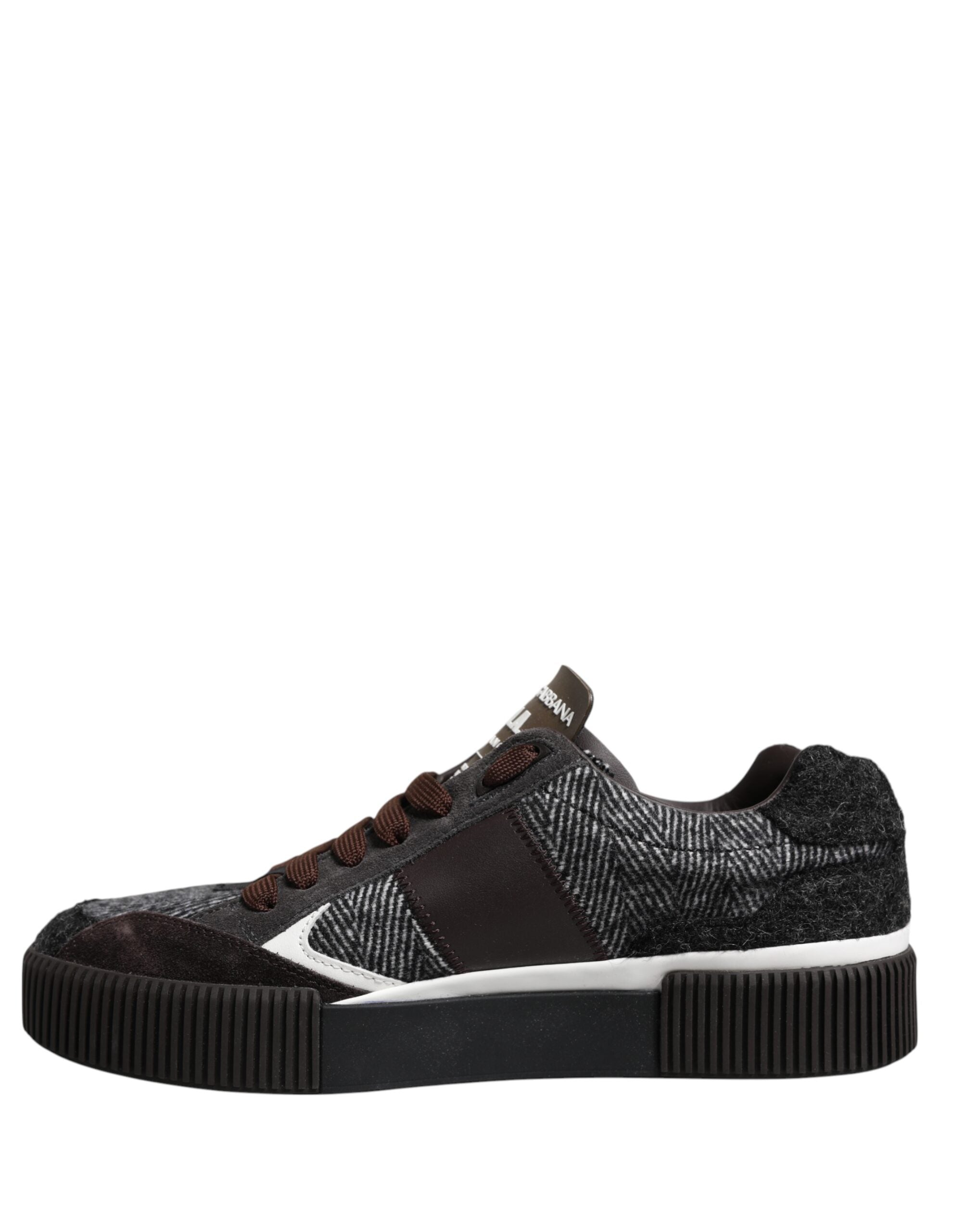 Dolce & Gabbana Multicolor Leather Low Top Sneakers Shoes -   -  Dolce & Gabbana.