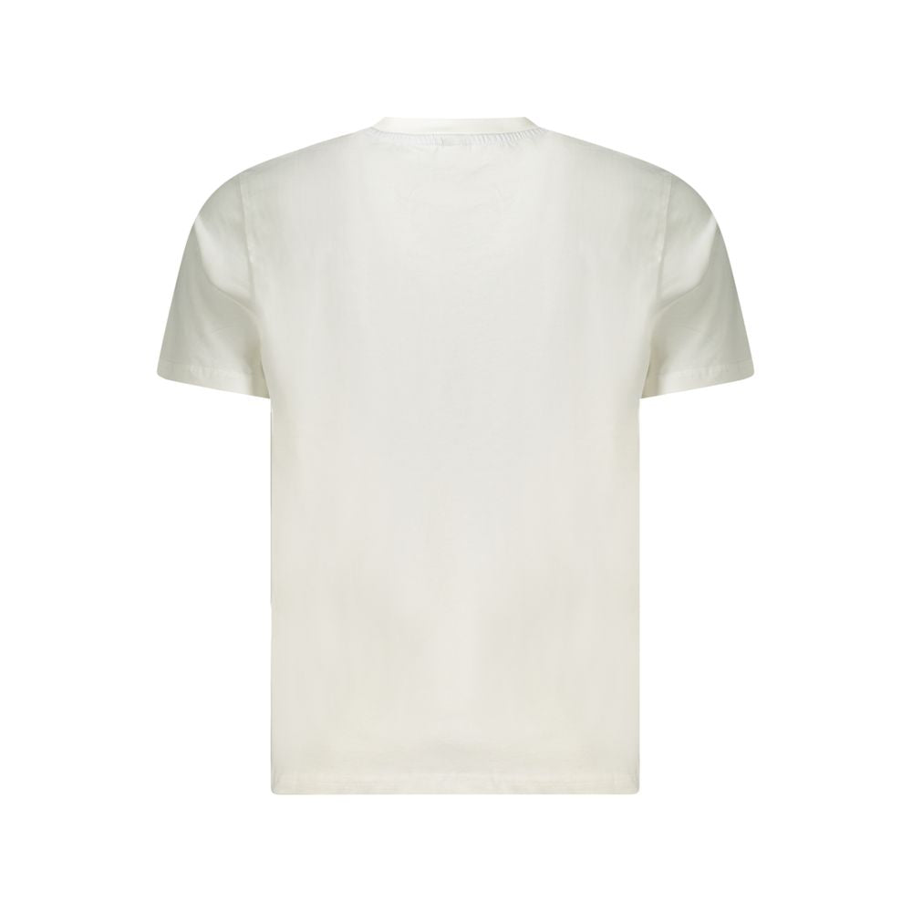 North Sails White Cotton Men T-Shirt -   -  North Sails.