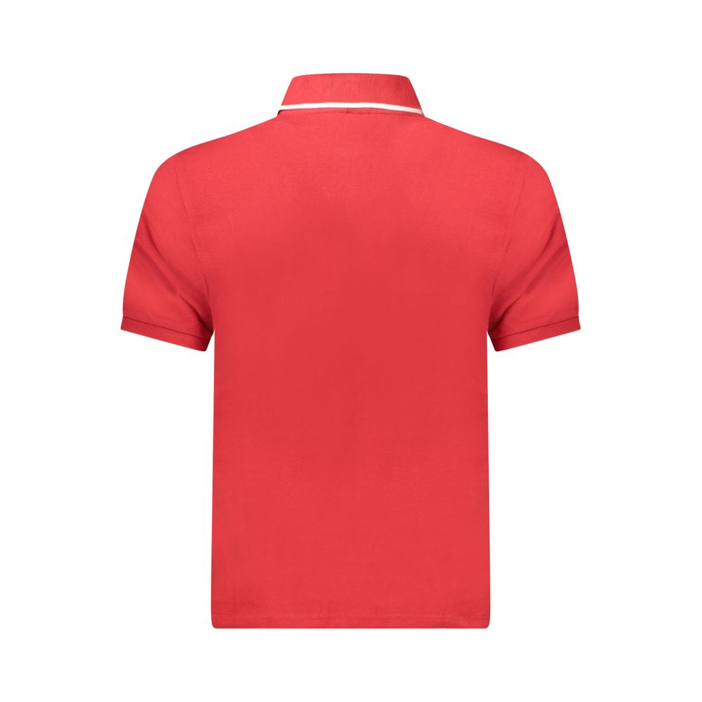 North Sails Red Cotton Men Polo Shirt -   -  North Sails.