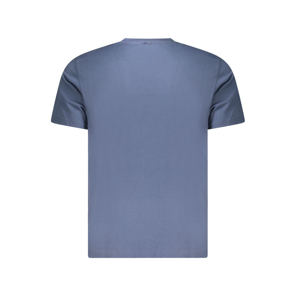 North Sails Blue Cotton Men T-Shirt -   -  North Sails.