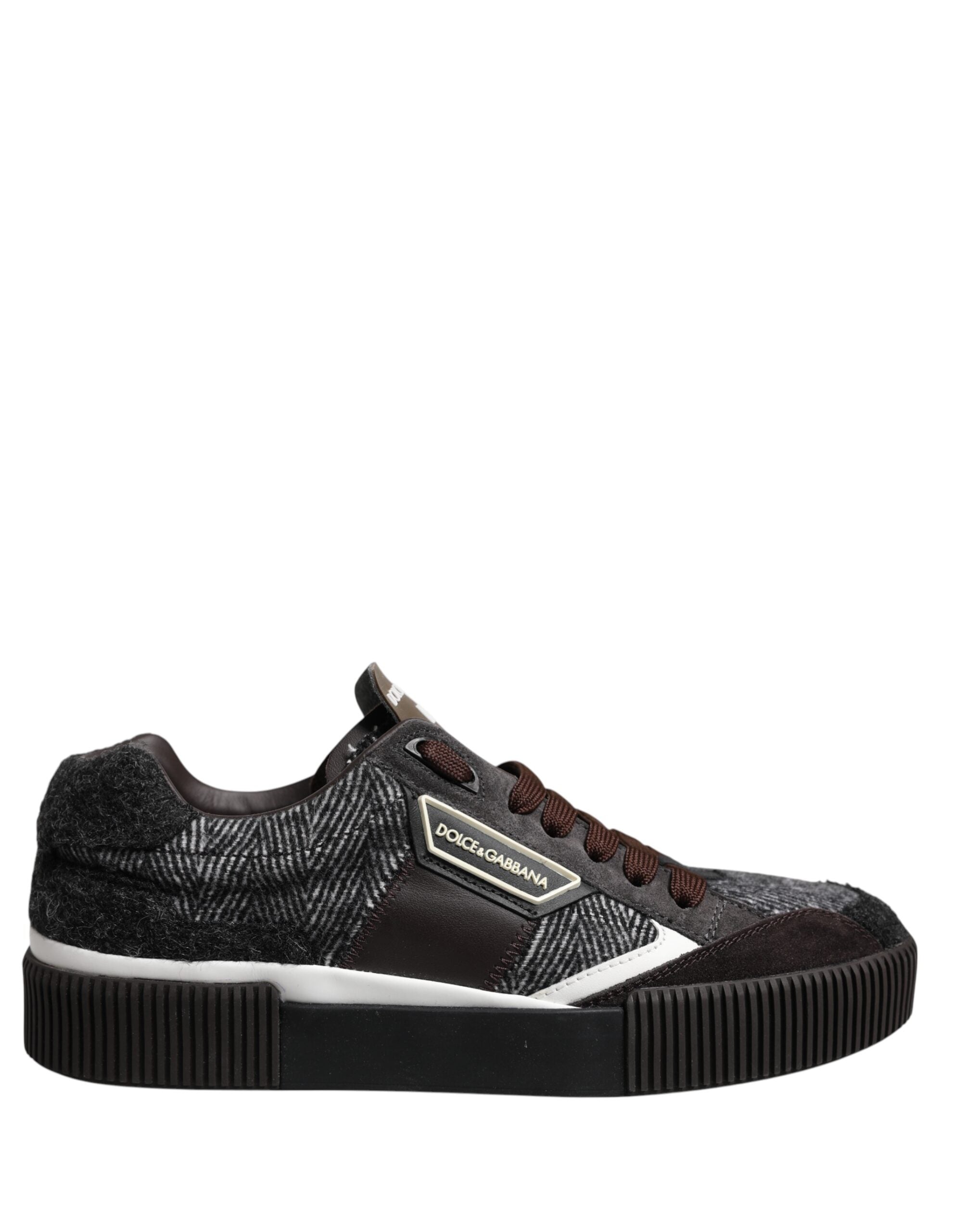 Dolce & Gabbana Multicolor Leather Low Top Sneakers Shoes -   -  Dolce & Gabbana.