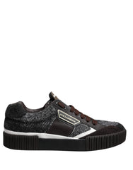 Dolce & Gabbana Multicolor Leather Low Top Sneakers Shoes -   -  Dolce & Gabbana.