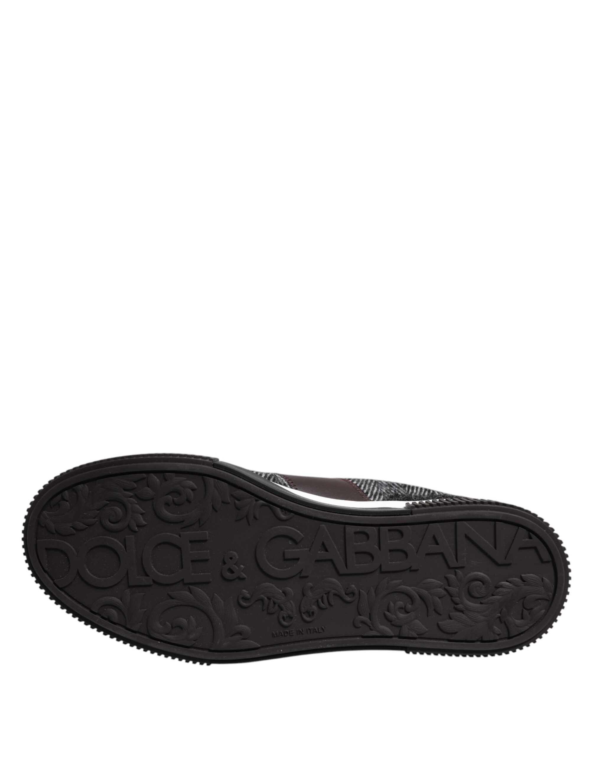 Dolce & Gabbana Multicolor Leather Low Top Sneakers Shoes -   -  Dolce & Gabbana.