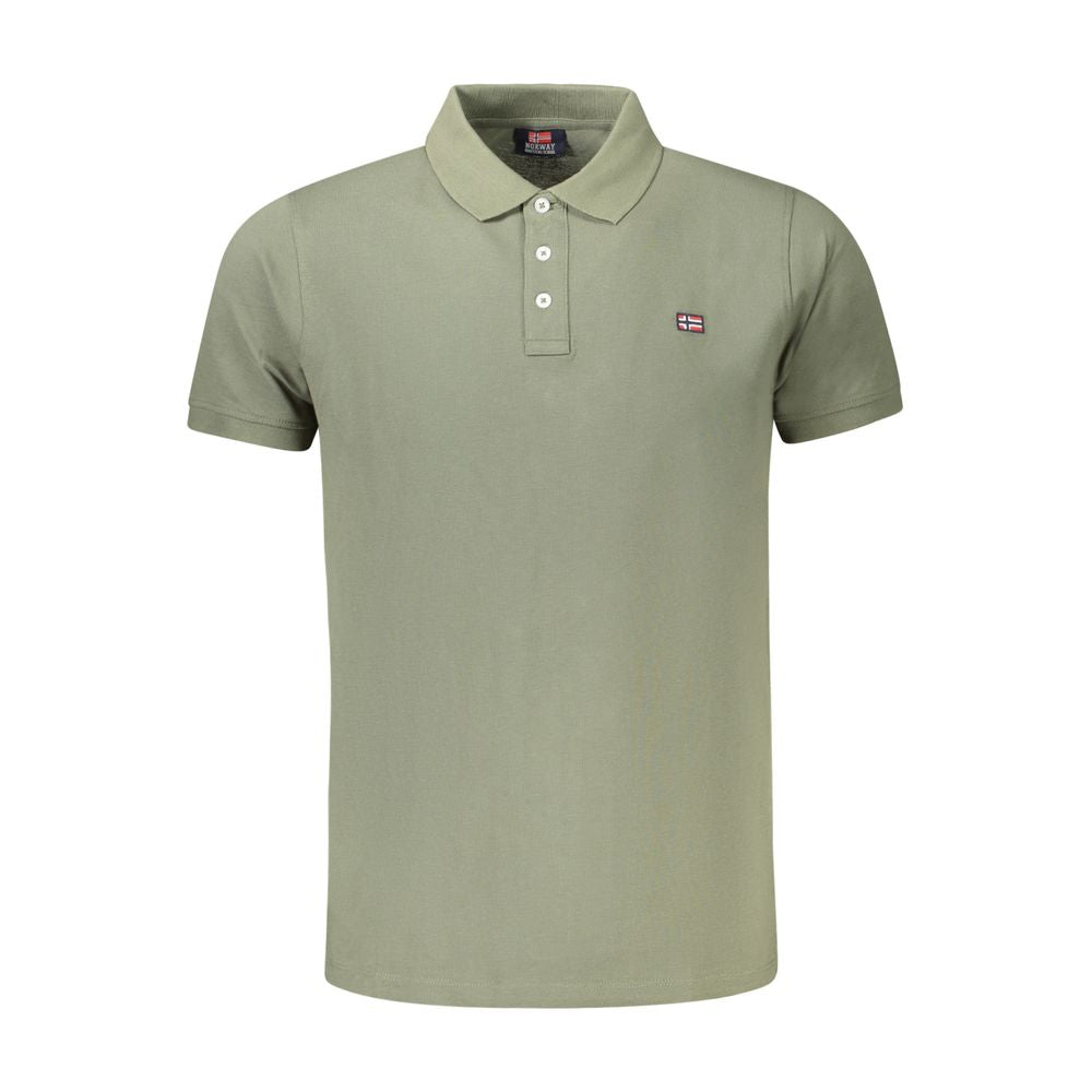 Norway 1963 Green Cotton Polo Shirt -   -  Norway 1963.