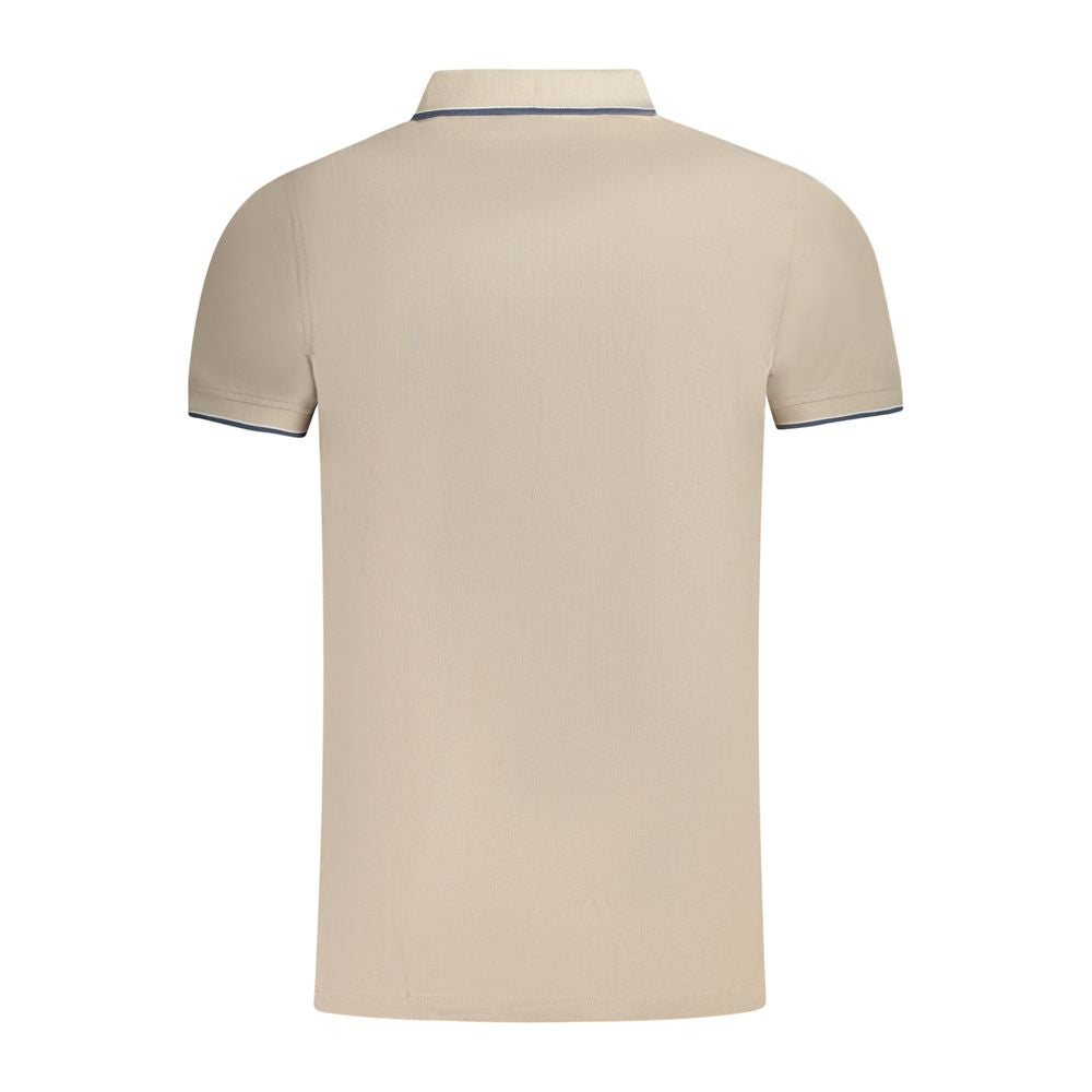 Norway 1963 Beige Cotton Men Polo Shirt -   -  Norway 1963.